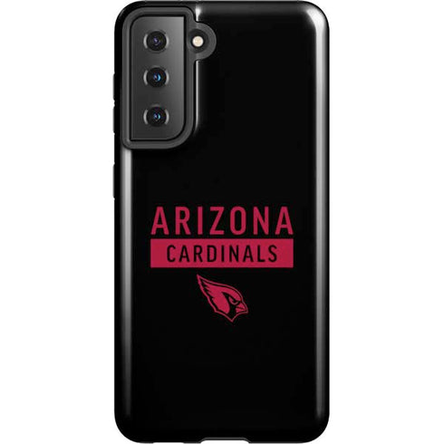 NFL Arizona Cardinals Black Performance Series Galaxy S21 5G Pro Case