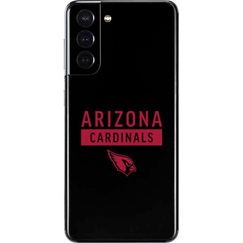 NFL Arizona Cardinals Black Performance Series Galaxy S21 5G Skin