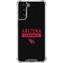 NFL Arizona Cardinals Black Performance Series Galaxy S21 FE Clear Case