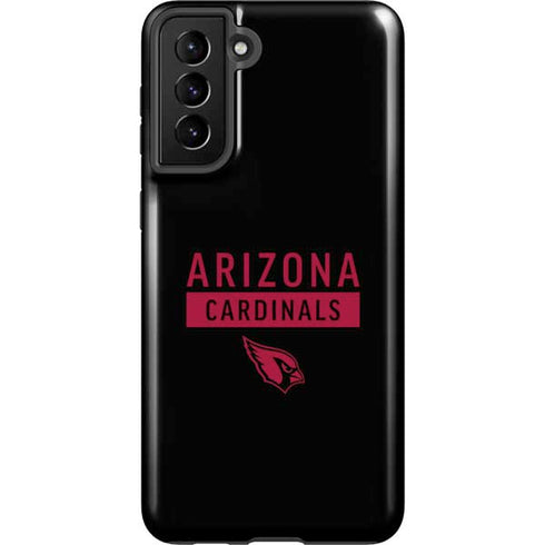 NFL Arizona Cardinals Black Performance Series Galaxy S21 FE Pro Case