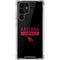 NFL Arizona Cardinals Black Performance Series Galaxy S22 Ultra Clear Case