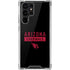 NFL Arizona Cardinals Black Performance Series Galaxy S22 Ultra Clear Case