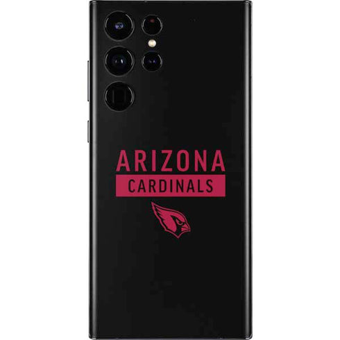 NFL Arizona Cardinals Black Performance Series Galaxy S22 Ultra Skin