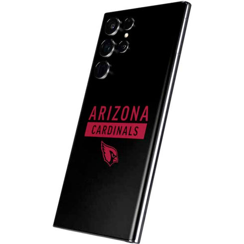 NFL Arizona Cardinals Black Performance Series Galaxy S22 Ultra Skin