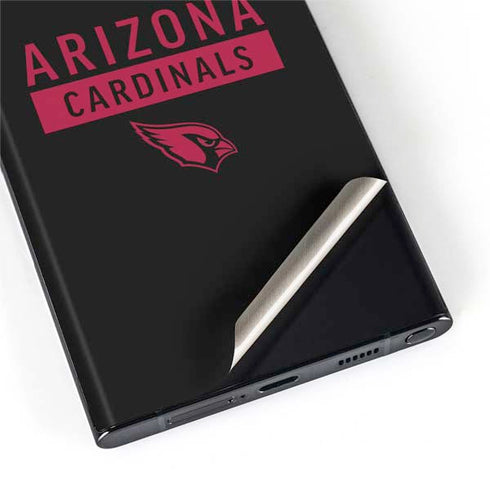 NFL Arizona Cardinals Black Performance Series Galaxy S22 Ultra Skin