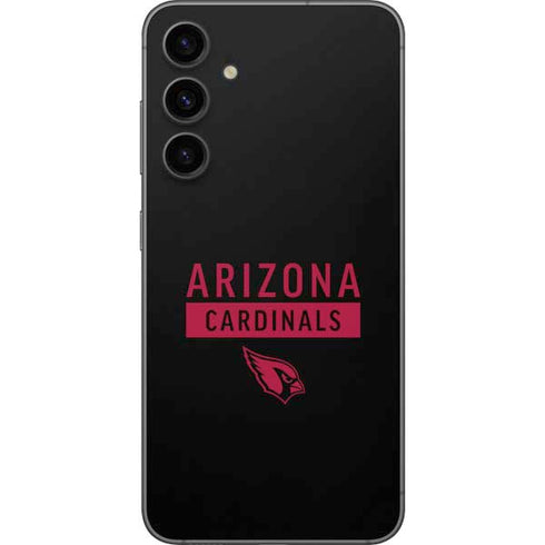 NFL Arizona Cardinals Black Performance Series Galaxy S23 FE Skin