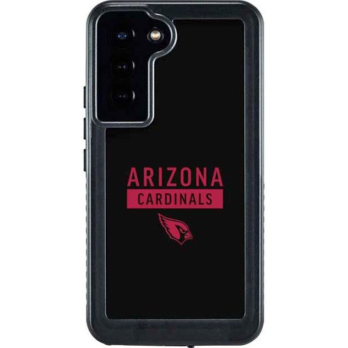 NFL Arizona Cardinals Black Performance Series Galaxy S23 Plus Waterproof Case