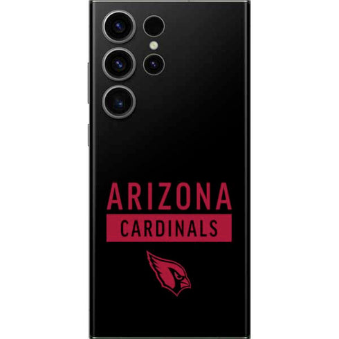 NFL Arizona Cardinals Black Performance Series Galaxy S23 Ultra Skin