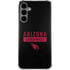 NFL Arizona Cardinals Black Performance Series Galaxy S24 Plus Clear Case