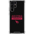 NFL Arizona Cardinals Black Performance Series Galaxy S24 Ultra Clear Case