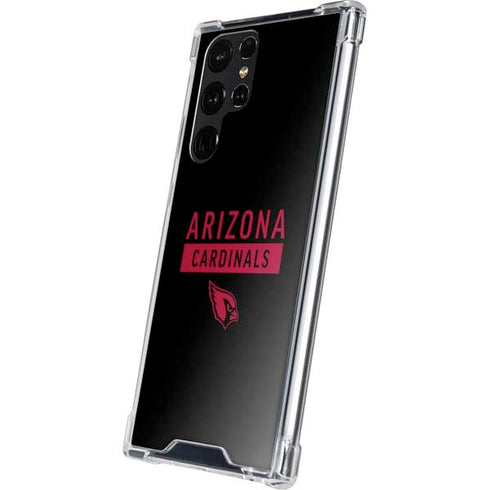 NFL Arizona Cardinals Black Performance Series Galaxy S24 Ultra Clear Case