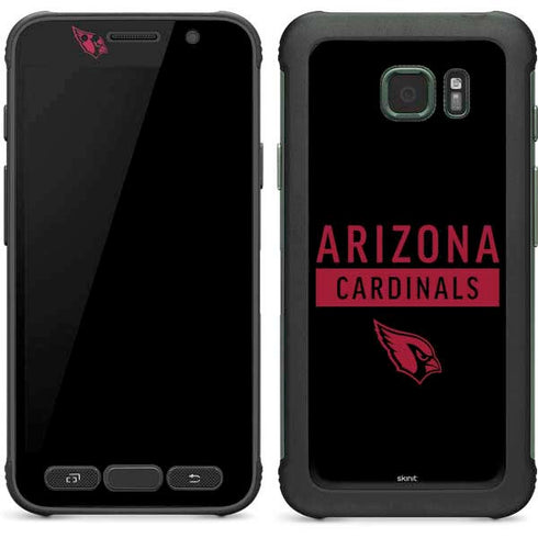 NFL Arizona Cardinals Black Performance Series Galaxy S7 Active Skin