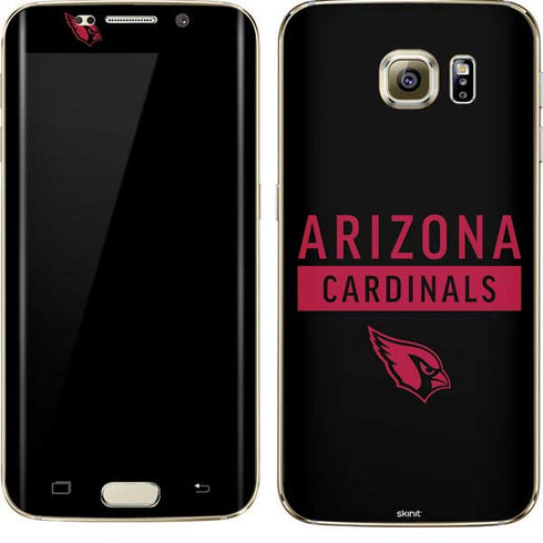 NFL Arizona Cardinals Black Performance Series Galaxy S7 Edge Skin