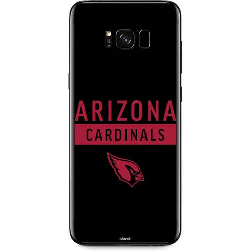 NFL Arizona Cardinals Black Performance Series Galaxy S8 Plus Skin