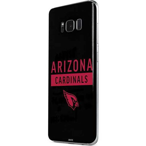 NFL Arizona Cardinals Black Performance Series Galaxy S8 Skin