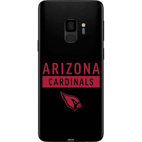 NFL Arizona Cardinals Black Performance Series Galaxy S9 Skin