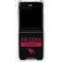 NFL Arizona Cardinals Black Performance Series Galaxy Z Flip5 5G Clear Case