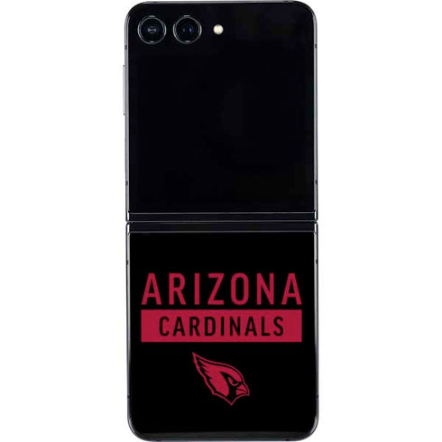 NFL Arizona Cardinals Black Performance Series Galaxy Z Flip5 5G Skin