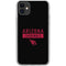 NFL Arizona Cardinals Black Performance Series iPhone 11 Clear Case
