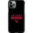 NFL Arizona Cardinals Black Performance Series iPhone 11 Pro Lite Case