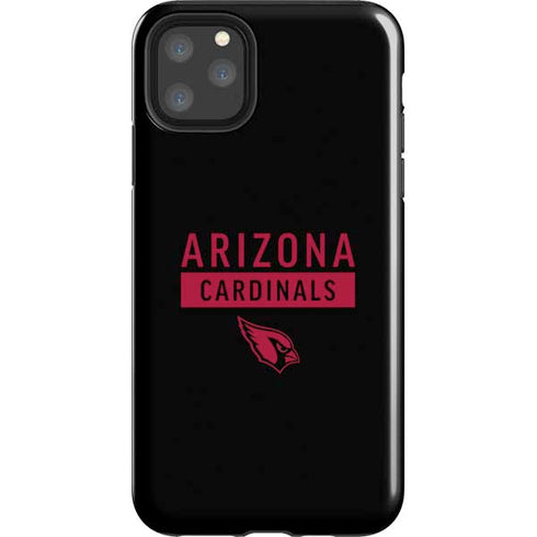 NFL Arizona Cardinals Black Performance Series iPhone 11 Pro Max Impact Case