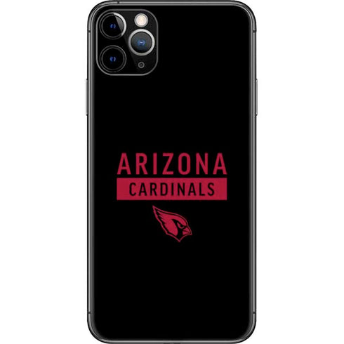 NFL Arizona Cardinals Black Performance Series iPhone 11 Pro Max Skin