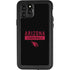 NFL Arizona Cardinals Black Performance Series iPhone 11 Pro Waterproof Case
