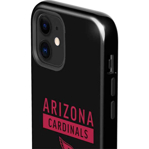NFL Arizona Cardinals Black Performance Series iPhone 12 Impact Case