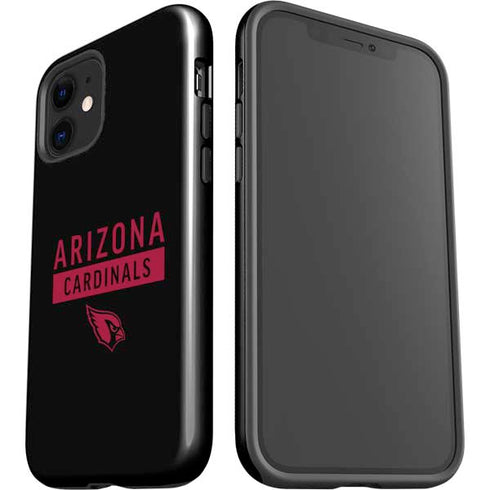 NFL Arizona Cardinals Black Performance Series iPhone 12 Impact Case