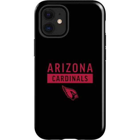 NFL Arizona Cardinals Black Performance Series iPhone 12 Mini Impact Case