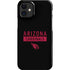 NFL Arizona Cardinals Black Performance Series iPhone 12 Mini Lite Case