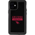 NFL Arizona Cardinals Black Performance Series iPhone 12 Mini Waterproof Case