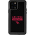 NFL Arizona Cardinals Black Performance Series iPhone 12 Pro Waterproof Case