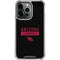 NFL Arizona Cardinals Black Performance Series iPhone 13 Pro Clear Case