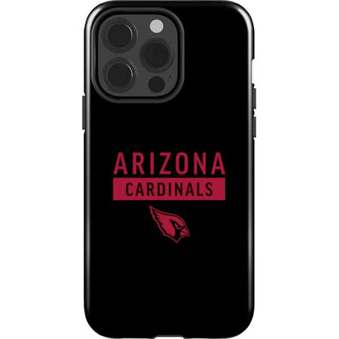 NFL Arizona Cardinals Black Performance Series iPhone 13 Pro Impact Case