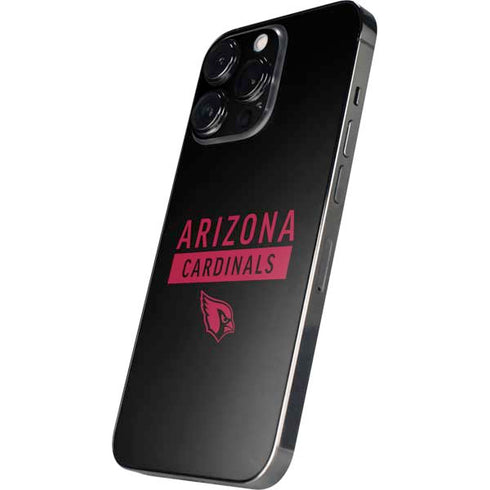 NFL Arizona Cardinals Black Performance Series iPhone 13 Pro Max Skin