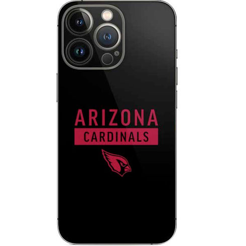 NFL Arizona Cardinals Black Performance Series iPhone 13 Pro Skin