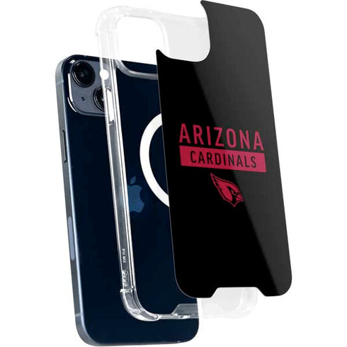 NFL Arizona Cardinals Black Performance Series iPhone 15 Plus MagSafe Case
