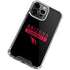 NFL Arizona Cardinals Black Performance Series iPhone 14 Pro Clear Case