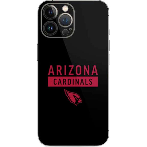 NFL Arizona Cardinals Black Performance Series iPhone 14 Pro Max Skin