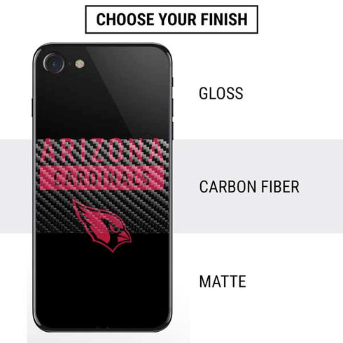 NFL Arizona Cardinals Black Performance Series iPhone SE (2nd & 3rd Gen) Skin