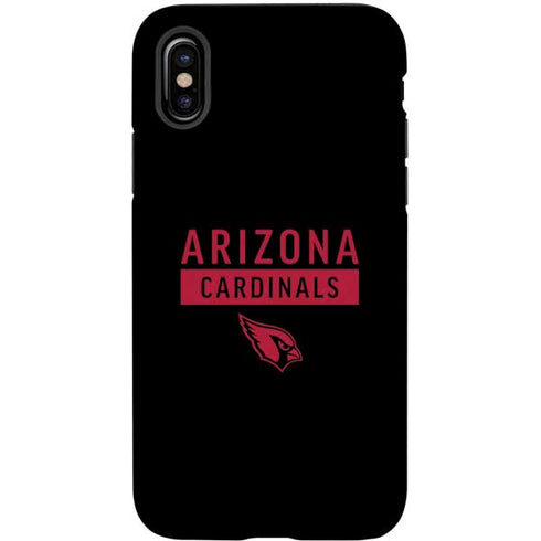 NFL Arizona Cardinals Black Performance Series iPhone X Pro Case