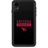 NFL Arizona Cardinals Black Performance Series iPhone XR Waterproof Case