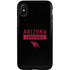 NFL Arizona Cardinals Black Performance Series iPhone XS Pro Case