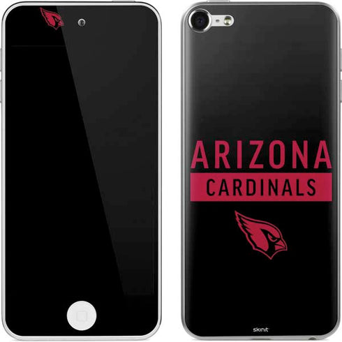 NFL Arizona Cardinals Black Performance Series Apple iPod Skin