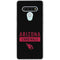 NFL Arizona Cardinals Black Performance Series LG Stylo 6 Clear Case