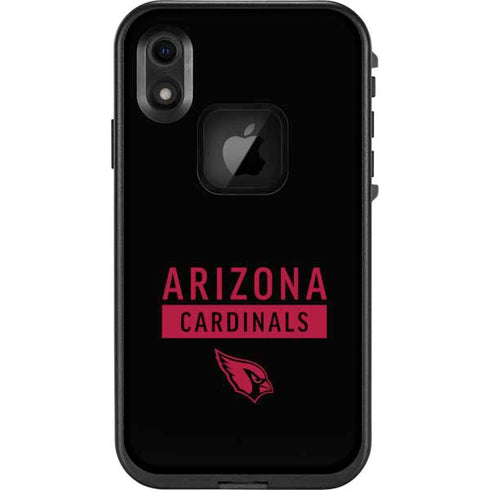 NFL Arizona Cardinals Black Performance Series LifeProof Fre iPhone Skin