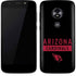 NFL Arizona Cardinals Black Performance Series Moto E5 Play Skin