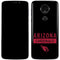 NFL Arizona Cardinals Black Performance Series Moto E5 Plus Skin