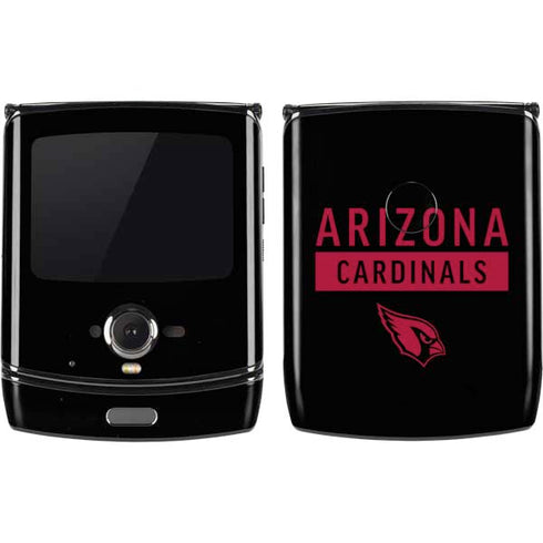 NFL Arizona Cardinals Black Performance Series Motorola RAZR Skin